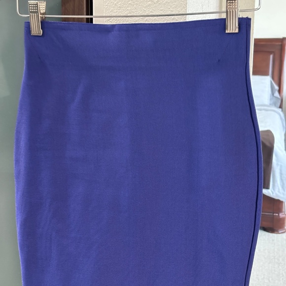 WOW couture Bodycon Bandage Pencil Skirt - Blue Size S - Picture 6 of 8